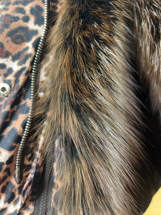 Genuine Silver Fox Down Insulated Parka - By Baano