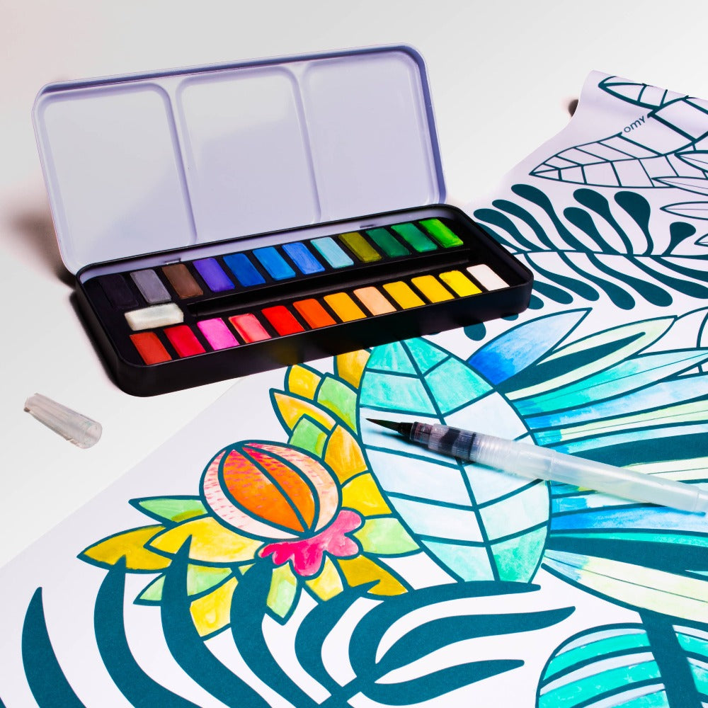 Watercolor paint kit