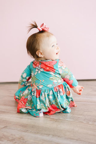 After the Rain 3/4 Sleeve Twirl Bodysuit