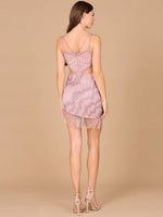 Asymmetrical Cocktail Fringe Dress - By Baano