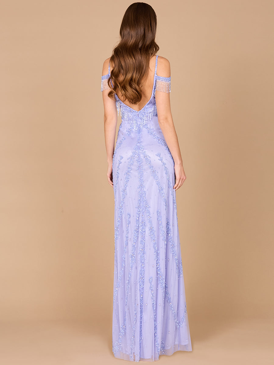 Candy Beaded Gown - By Baano