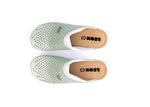 Pandora III by LEON- Women’s Leather Clogs- Gel Insole & Perforated Leather for Breathability