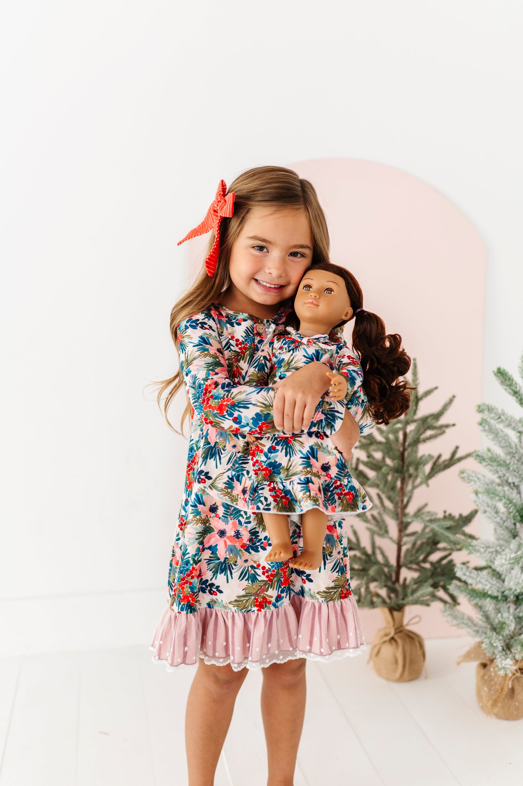 Holly Floral | DOLL DRESS - By Baano