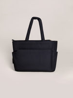Utility-Strap Tote Diaper Bag - Black - By Baano