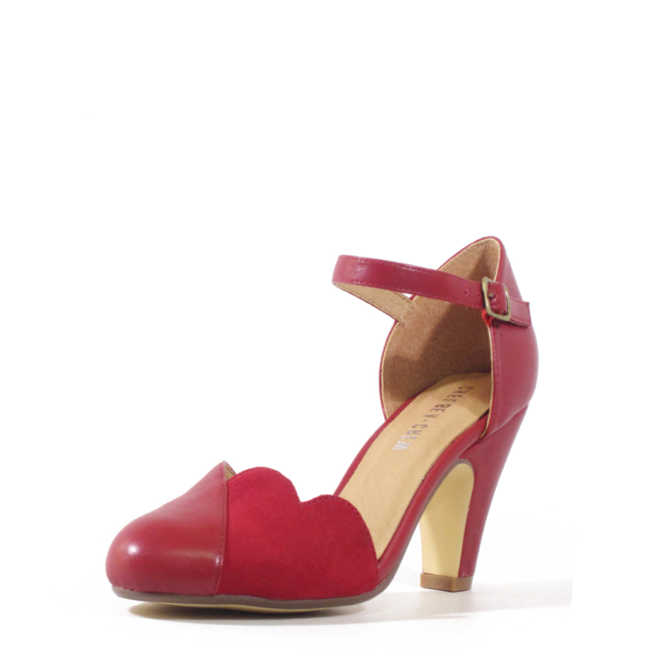 Lover Heart-Shaped Heels Chelsea Crew