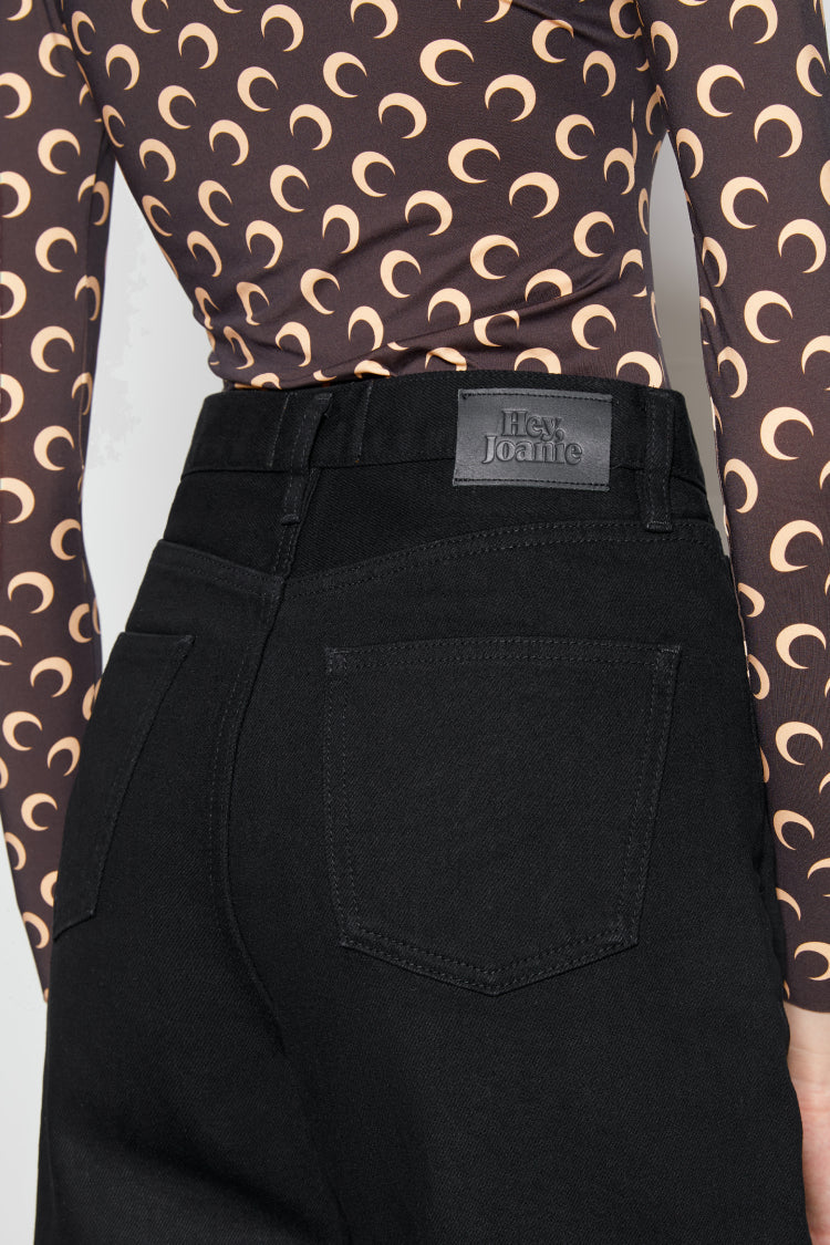 Queens Of Noise High Rise Barrel Jeans HJ026 [FINAL SALE] Hey Joanie