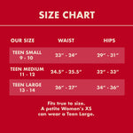 The Teen Period. Bikini in Sporty Stretch For Heavy Flows - By Baano