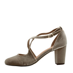 Oren Velvet Mary Jane Heels Chelsea Crew
