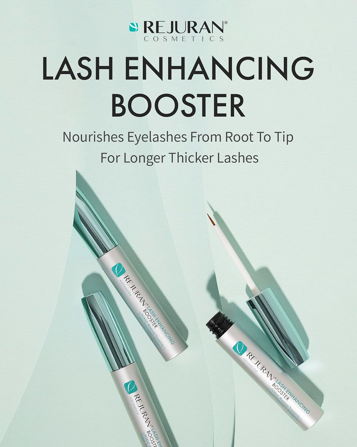 Advanced Lash Enhancing Booster (3Ml) - Eyelash Growth Serum for Fuller, Stronger, Healthier Lashes with Biotin and C-Pdrn®.