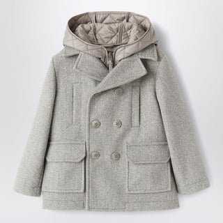 Grey Techno Cloth Caban - By Baano