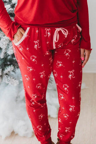 *PREORDER* Santa's Sleigh Bows Jogger Pants