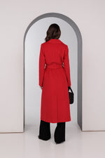 Astoria Classic Wraparound Wool Blend Overcoat