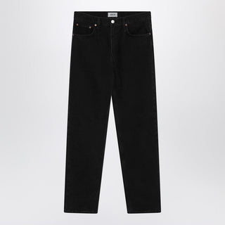 Black Jeans In Regenerated Denim