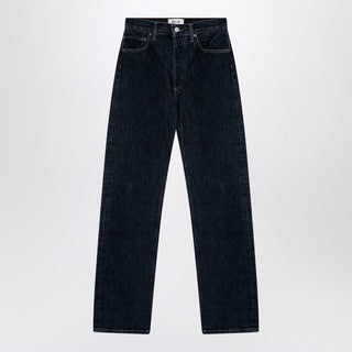 Dark Blue Jeans In Organic Denim - By Baano
