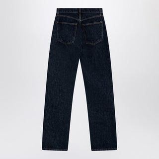 Dark Blue Jeans In Organic Denim - By Baano