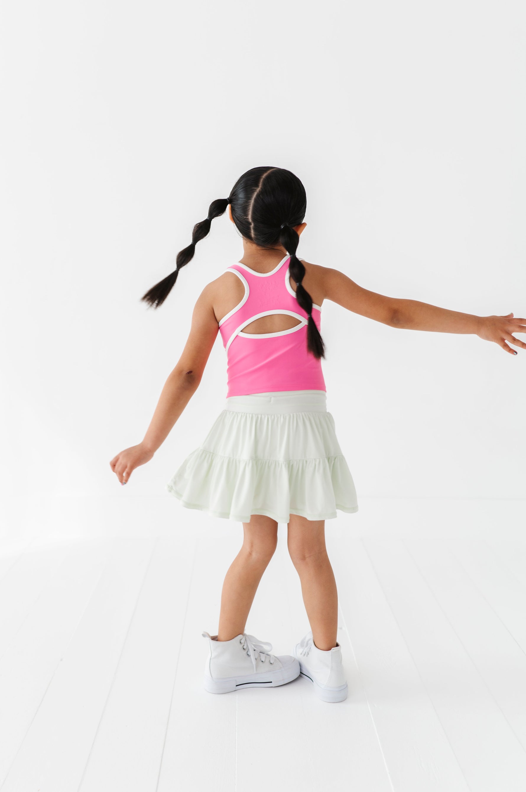 Hint of Mint | 2-tiered Skort - By Baano