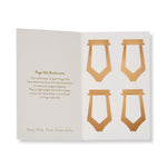 Copper Page Nib Bookmark (set of 4)