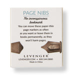 Gunmetal Page Nibs (set of 50)