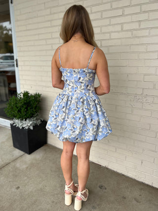 [ASTR The Label] Larissa Floral Sleeveless Mini Dress