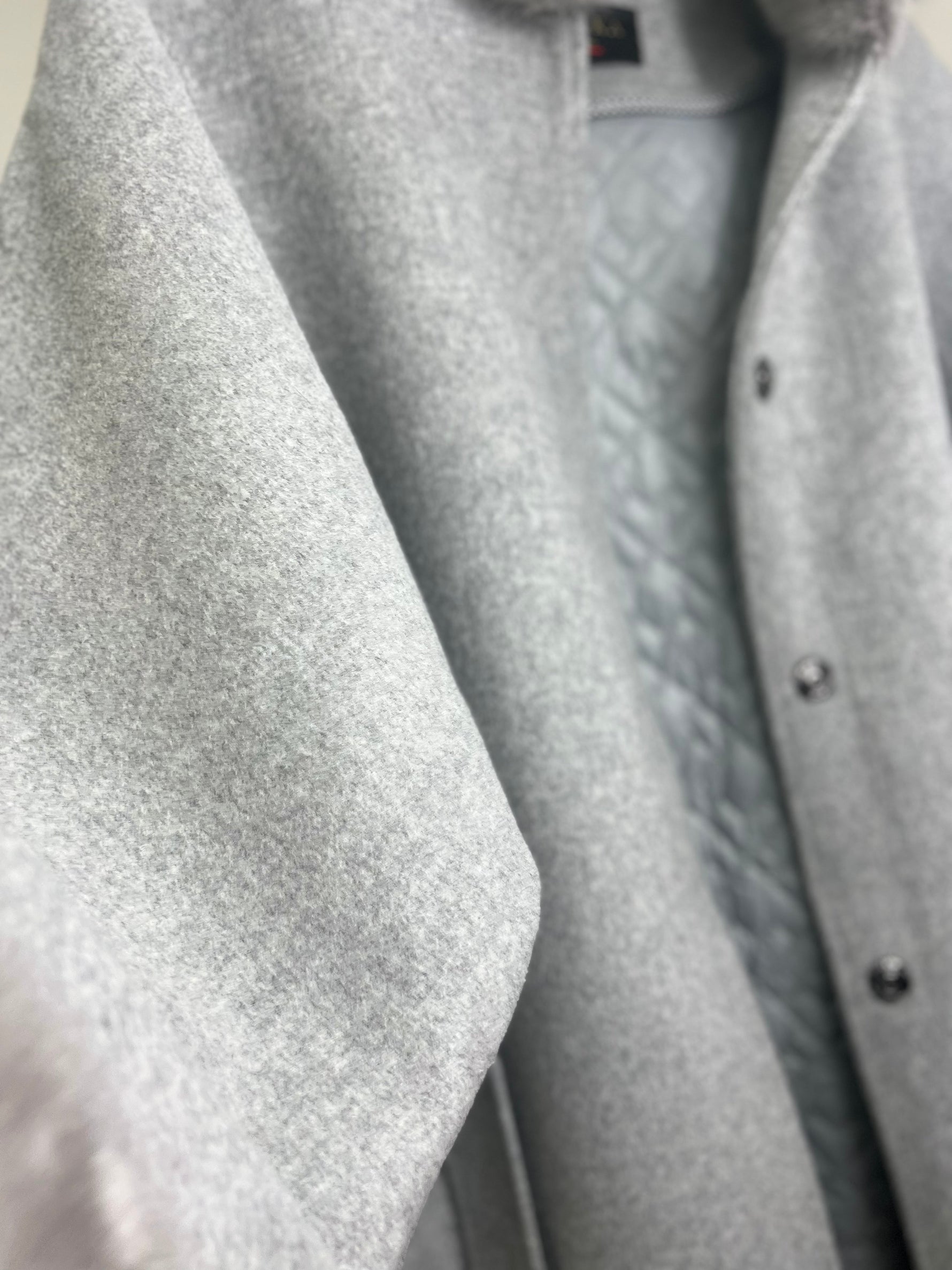 Genuine Scandinavian Mink Fur Virgin Wool Coat - By Baano