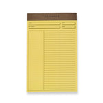 Freeleaf Yellow Annotation Ruled Pads (set of 5)