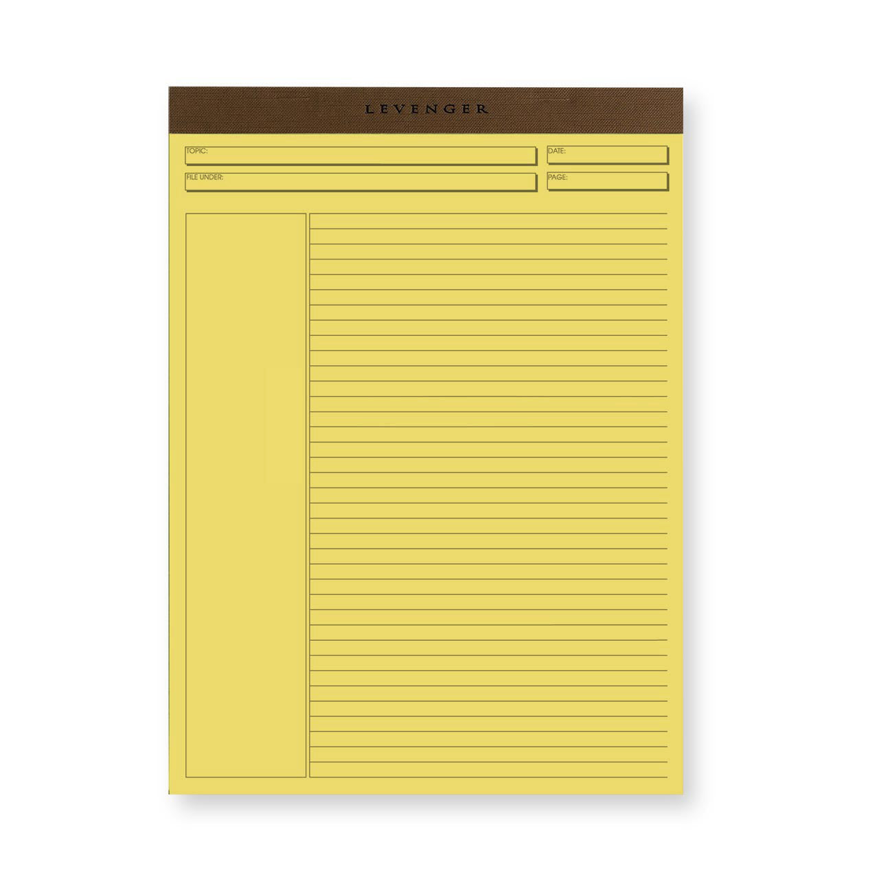 Freeleaf Yellow Annotation Ruled Pads (set of 5)