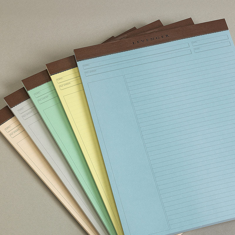 Freeleaf Multicolored Annotation Ruled Pads (set of 5)