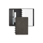 Circa Smooth Sliver Discbound Notebook with Pockets