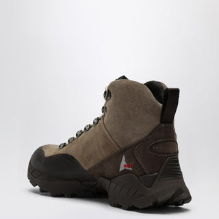 Andreas Taupe Lace Up Boot - By Baano