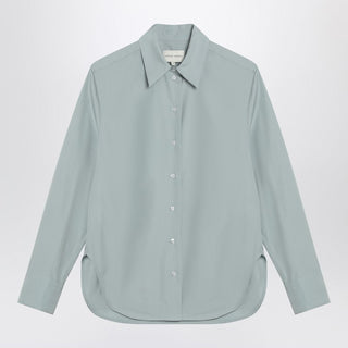 Gray Fog Shirt In Cotton