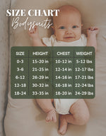 Half Birthday Organic Baby Bodysuit