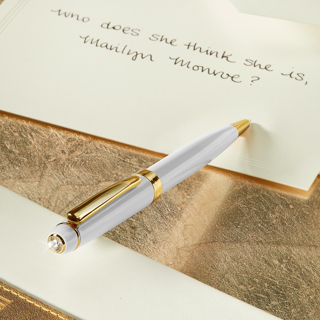 Marilyn Monroe Diamonds Ballpoint Pen