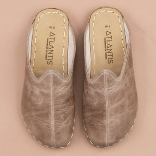 Women's Tan Barefoot Slippers