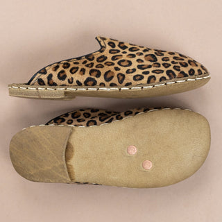 Women's Leopard Barefoot Slippers