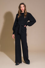 SMILE WHEN YOUR SAD WITH SWEATER TOP AND PANT SET - By Baano