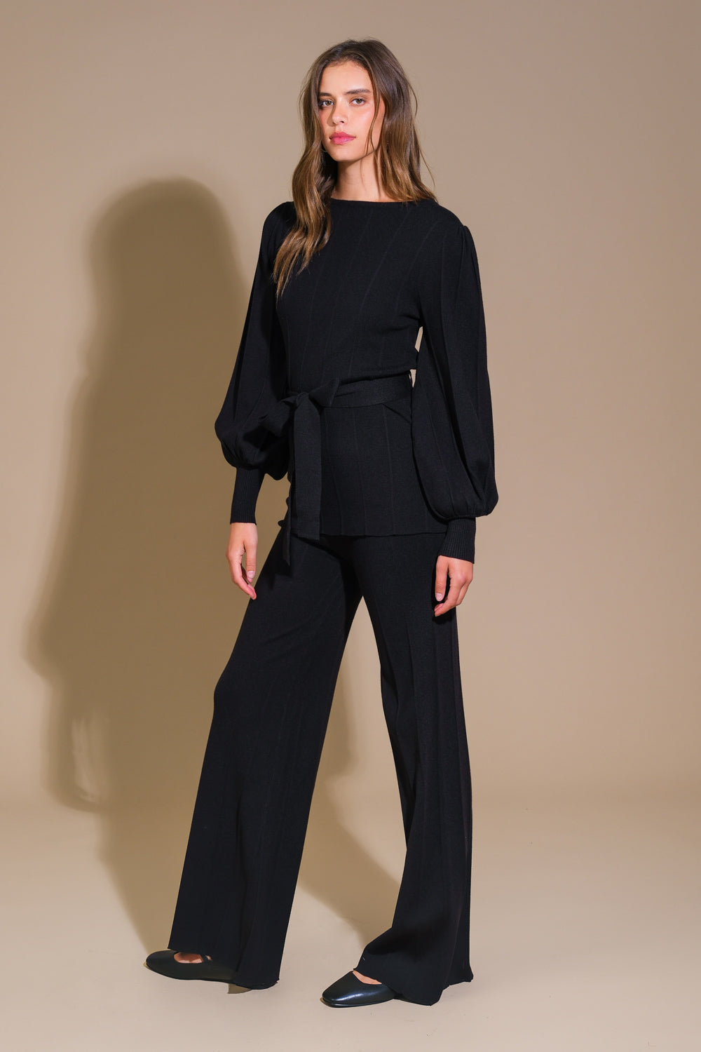 SMILE WHEN YOUR SAD WITH SWEATER TOP AND PANT SET - By Baano