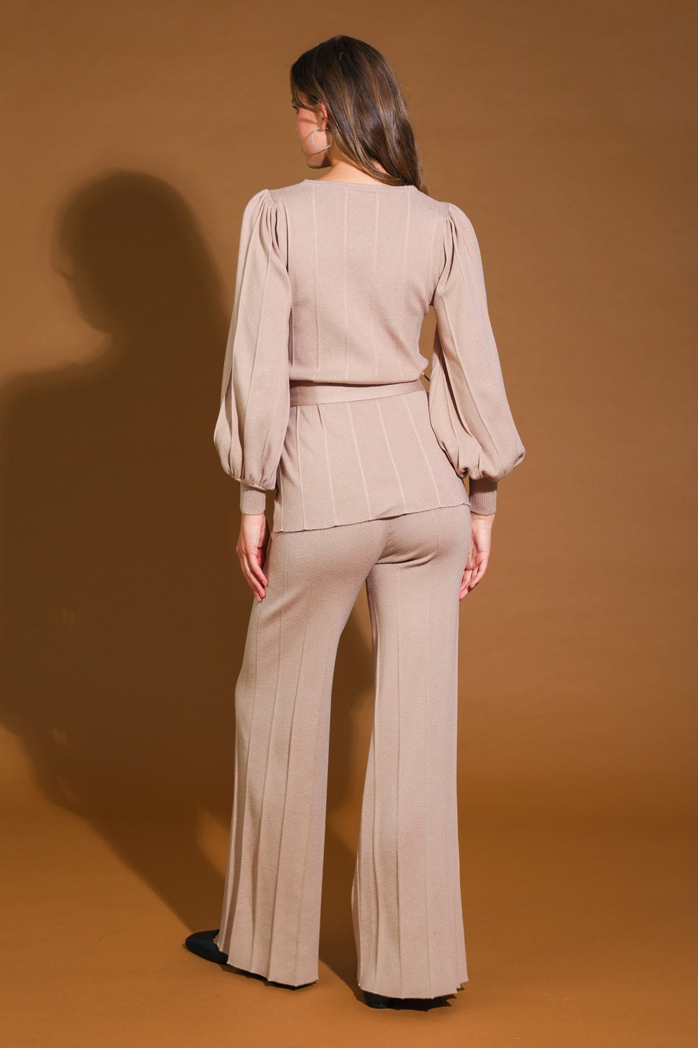 SMILE WHEN YOUR SAD WITH SWEATER TOP AND PANT SET - By Baano