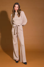 SMILE WHEN YOUR SAD WITH SWEATER TOP AND PANT SET - By Baano