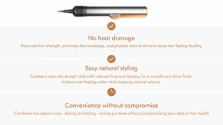 Dyson Airstrait™ Wet‑to‑Dry Hair Dryer & Straightener – No Heat Damage, Salon‑Smooth Finish