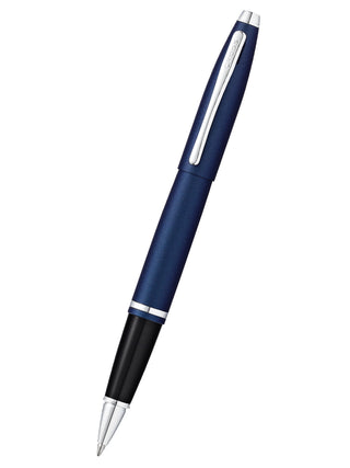Calais™ Matte Metallic Midnight Blue Rollerball Pen - By Baano