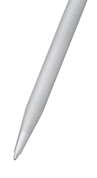 Classic Century® Brushed Chrome Ballpoint Pen - By Baano