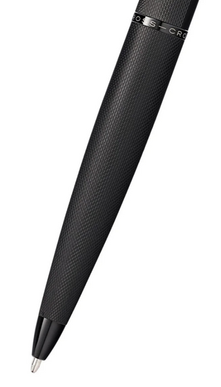 ATX® Brushed Black Ballpoint Pen - By Baano