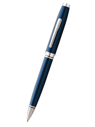 Coventry Blue Lacquer Ballpoint Pen - By Baano