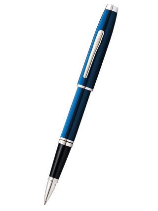 Coventry Blue Lacquer Rollerball Pen - By Baano