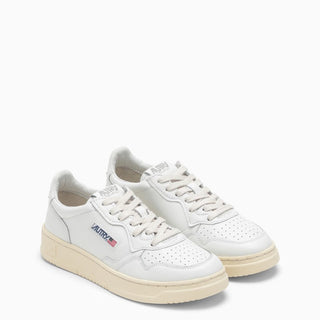 White leather Medalist sneakers - By Baano