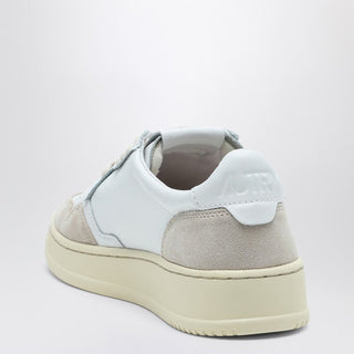 White Leather Medalist Low-top Sneakers - By Baano