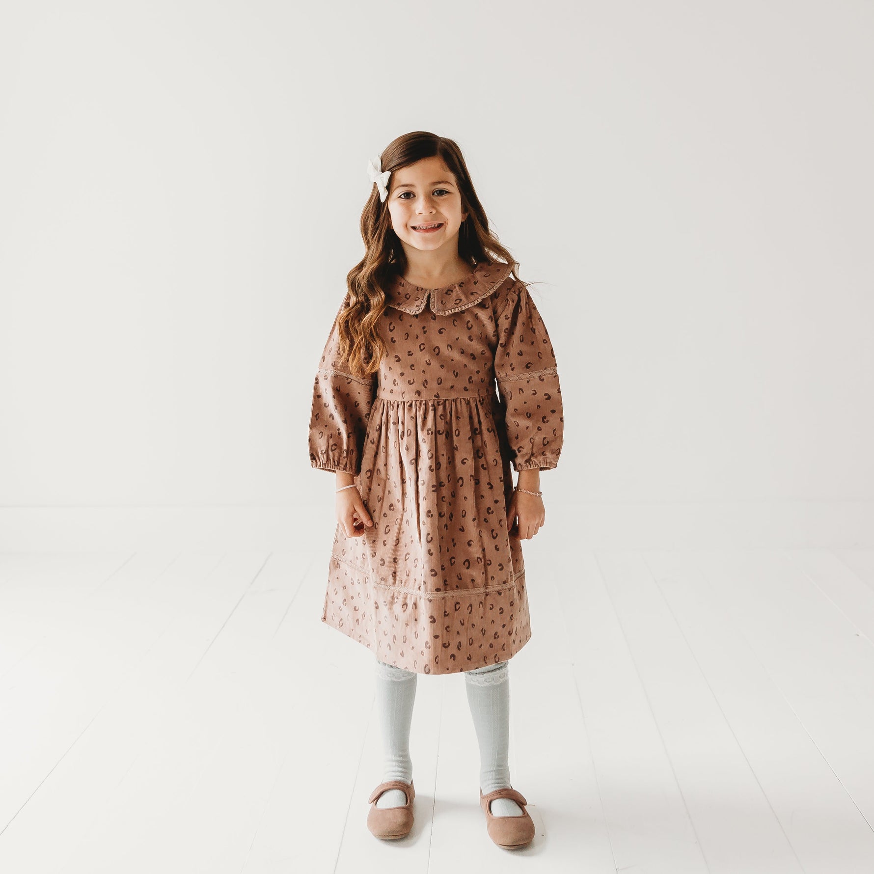 Cord Crush Animal Print Dress - By Baano