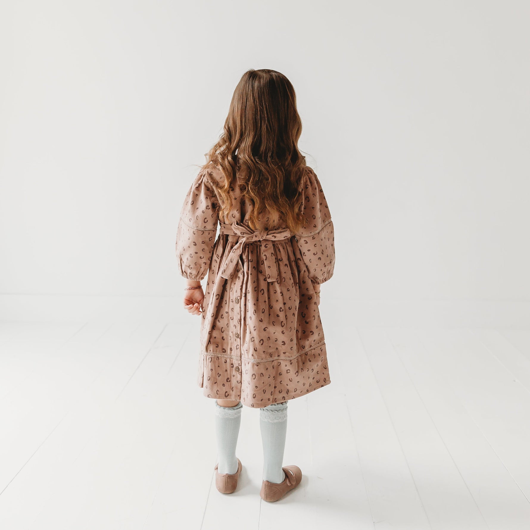 Cord Crush Animal Print Dress - By Baano