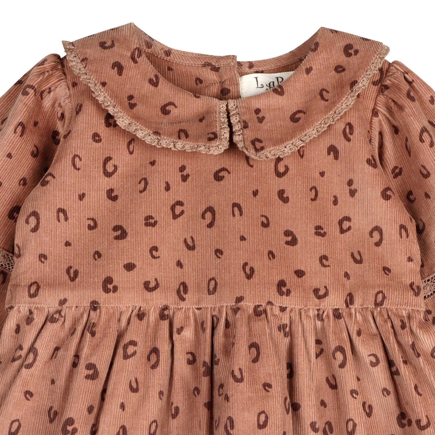 Cord Crush Animal Print Dress - By Baano