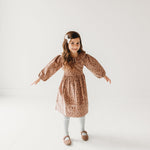 Cord Crush Animal Print Dress - By Baano